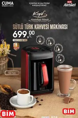 ABDULLAH EFENDİ SÜTLÜ TÜRK KAHVESİ MAKİNESİ ABDULLAH EFENDİ SÜTLÜ TÜRK KAHVESİ MAKİNESİ